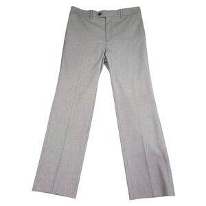 RALPH Lauren Men's White Label Slim Fit Dress Pants 32W‎ 30L Grey Houndstooth